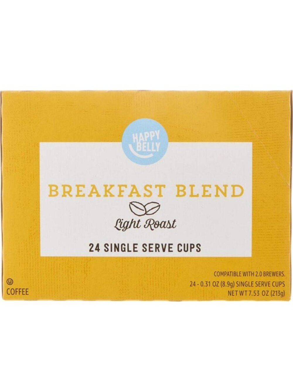 Light Roast Coffee Pods - Breakfast Blend for Keurig 2.0, 24 Count, Perfect